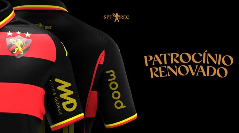 Sport anuncia renovação do patrocínio com a MDNE e passa a estampar Moura Dubeux e Mood