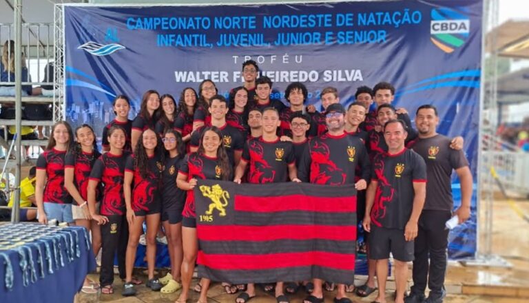 Natação do Sport se destaca em competições realizadas em Maceió