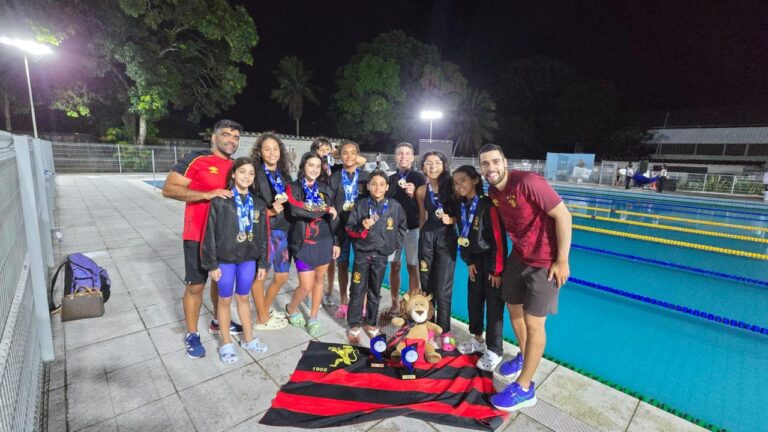 Natação do Sport conquista primeiro lugar no quadro geral de medalhas no Norte-Nordeste