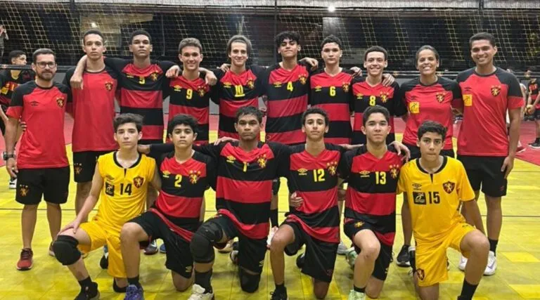 Sport tem oito atletas convocados para a Seleção Pernambucana Vôlei Sub-16
