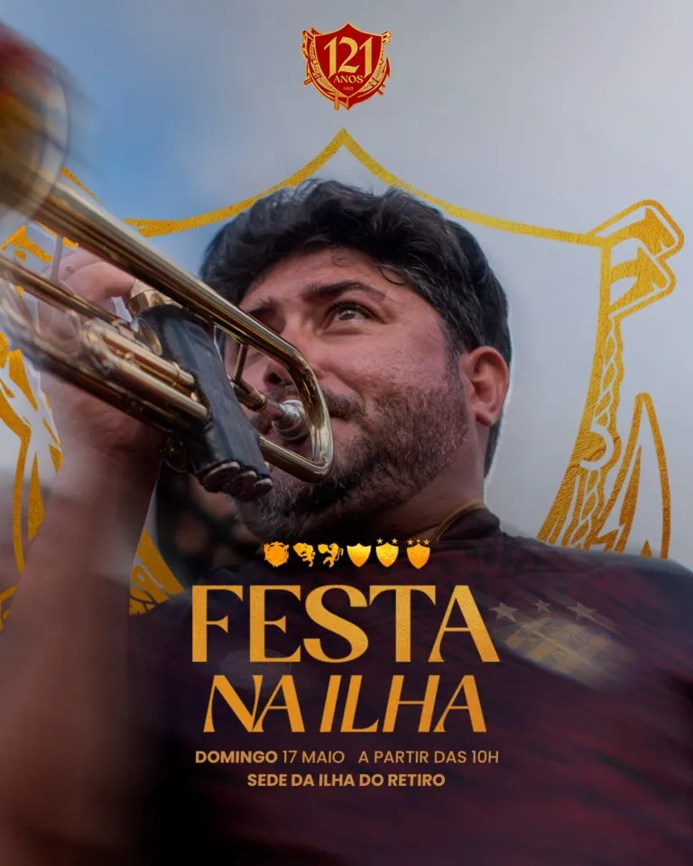 Sport 121 anos: Confira a programação completa da Festa na Ilha, neste domingo (17)