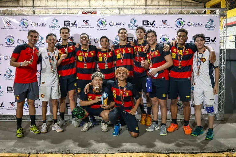 Vôlei do Sport conquista dois títulos e um vice-campeonato na primeira etapa do Circuito INE