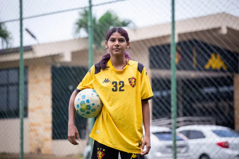 Atleta indígena do povo Pankararu é contratada pelo Sport