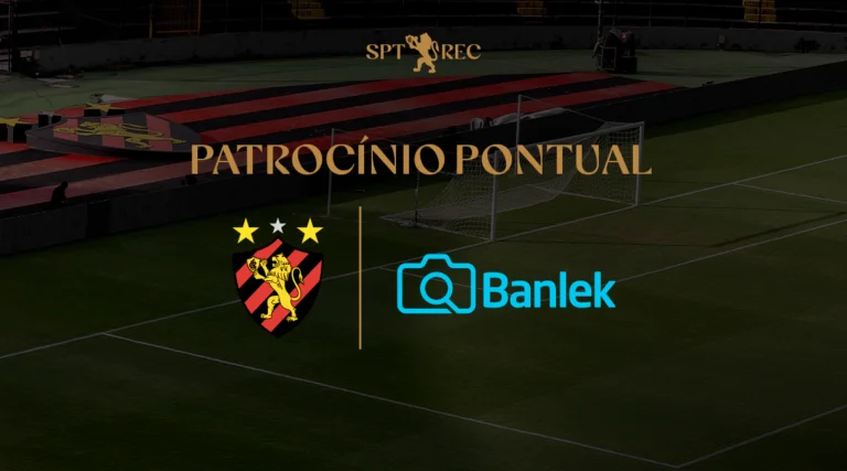 Sport anuncia Banlek como patrocinadora pontual para duelo contra o São Bernardo