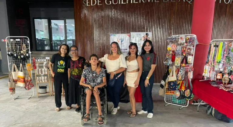Sport recebe APAE Recife em ação de inclusão e empreendedorismo feminino